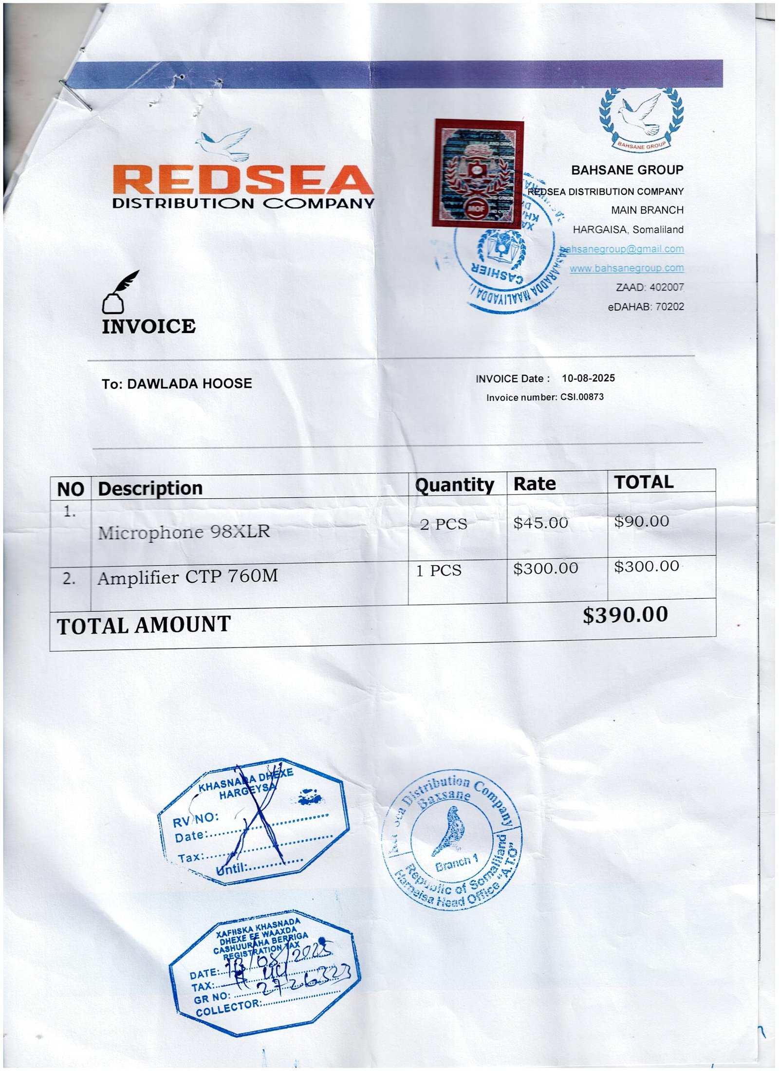 Bill Details